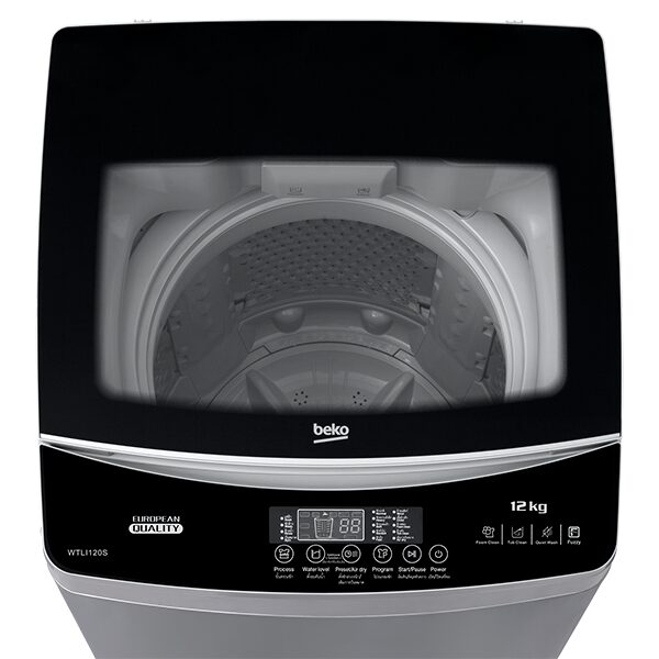 Machine à laver Beko WTLI120S - 12kg (10 programmes - Avertisseur sonore - Système anti-vibration - Chargement par le haut) Machine à laver Beko WTLI120S - 12kg (10 programmes - Avertisseur sonore - Système anti-vibration - Chargement par le haut)
