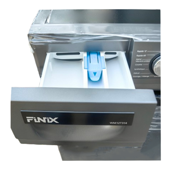 Machine à laver Finix WM12T314 - 12kg (Inverter - Tambour en acier inoxydable - A+++) Machine à laver Finix WM12T314 - 12kg (Inverter - Tambour en acier inoxydable - A+++)