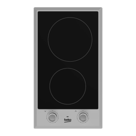 Plaque de cuisson électrique Beko HDCC32200X - 2 foyers- 2900W (Vitrocéramique - Encastrable) – Image 2