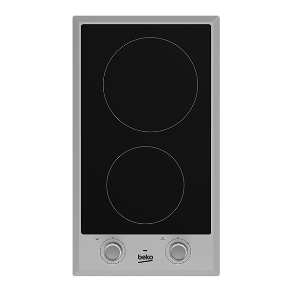 Plaque de cuisson électrique Beko HDCC32200X - 2 foyers- 2900W (Vitrocéramique - Encastrable) Plaque de cuisson électrique Beko HDCC32200X - 2 foyers- 2900W (Vitrocéramique - Encastrable)