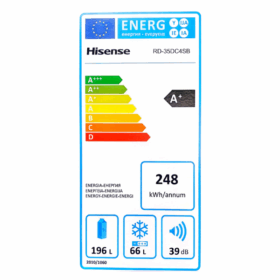 Réfrigérateur combiné Hisense RD-35DC4SB - 262L 3T – Image 9