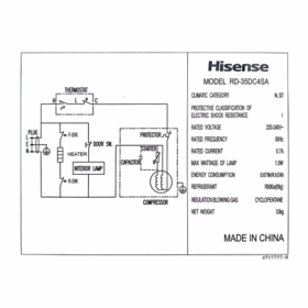 Réfrigérateur combiné Hisense RD-35DC4SA - 264 L-3tiroirs – Image 9
