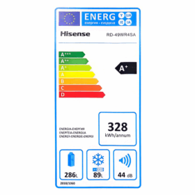 Réfrigérateur 2 portes Hisense RD-49WR4 - 375L -(NoFrost) – Image 11