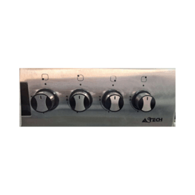 Cuisinière à gaz Astech CK66ELCF 60x60- 4 Feux – Image 3