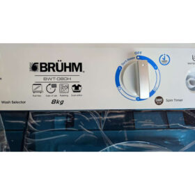 Machine à laver semi-automatique BRUHM- BWT-080H - 8KG – Image 3
