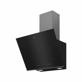 Hotte de cuisine Beko BHCA66641BBHS  (Décorative - Plan incliné, 60 cm)