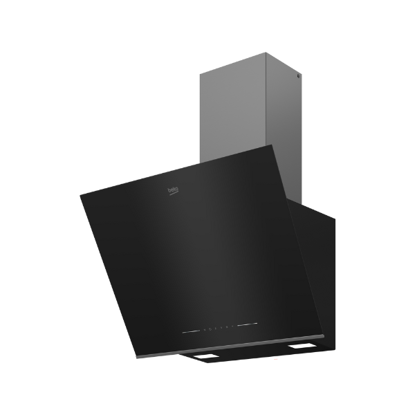 Hotte de cuisine Beko BHCA66641BBHS (Décorative - Plan incliné, 60 cm) Hotte de cuisine Beko BHCA66641BBHS (Décorative - Plan incliné, 60 cm)