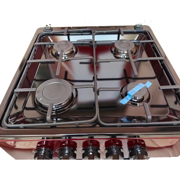 Cuisinière à gaz Haier HCR1040EGR 50x50 - 4 feux Cuisinière à gaz Haier HCR1040EGR 50x50 - 4 feux