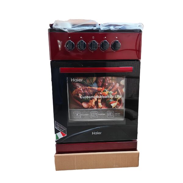 Cuisinière à gaz Haier HCR1040EGR 50x50 - 4 feux Cuisinière à gaz Haier HCR1040EGR 50x50 - 4 feux