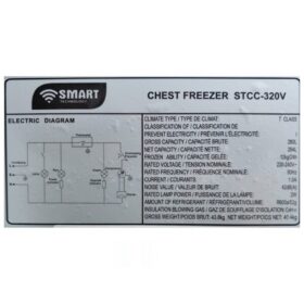 Congélateur horizontal Smart Technology STCC-320V - 280L – Image 5