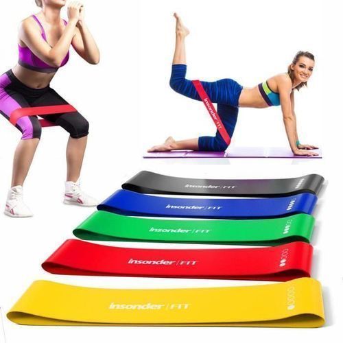 Lot de 5 Bandes de Résistance (Élastique-Pour sport) Lot de 5 Bandes de Résistance (Élastique-Pour sport)