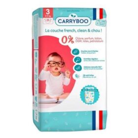 Paquet de 44 Couches Carryboo – Taille 3 (4 à 9 kg)