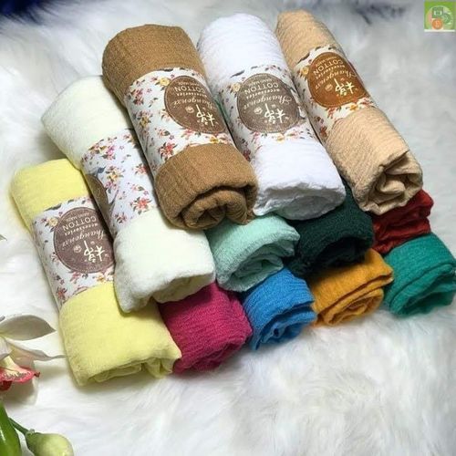 Pack de 12 Voiles Habiba pour Femme – 100% Coton – Multicolore
