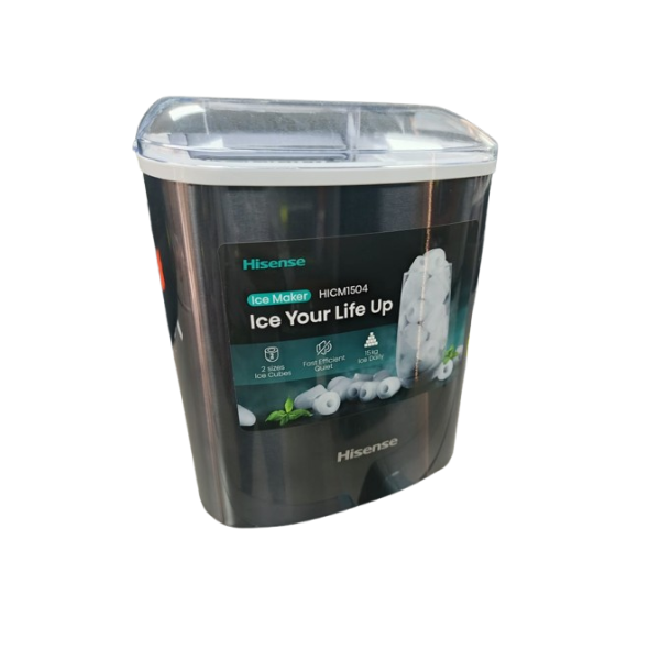 Machine à Glace Hisense ICM1504 15KG (NOIR) Machine à Glace Hisense ICM1504 15KG (NOIR)
