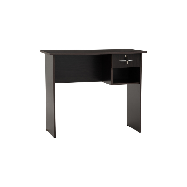 Table de Bureau ECO 3' finition Light Cappuccino 1119027- (1 tiroirs + espace de rangement) Table de Bureau ECO 3' finition Light Cappuccino 1119027- (1 tiroirs + espace de rangement)