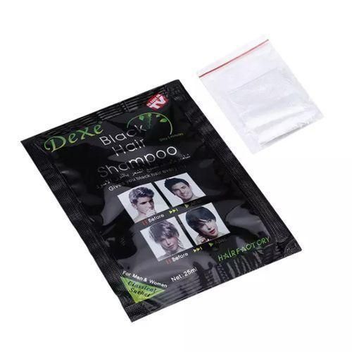 Shampoing Anti Cheveux Blanc – Coloration Instantanée – 10 Sachets – Black Hair Shampoo – Tous Types de Cheveux