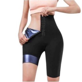 Culotte Gainante Mi-Cuisse – Effet Sculptant & Confortable – Noir