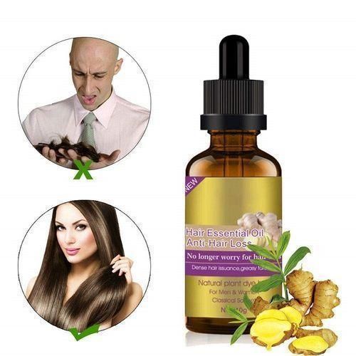 Sérum Capillaire Anti-Chute au Gingembre – Pousse Rapide des Cheveux et Barbe – 100% Naturel – 30ml Sérum Capillaire Anti-Chute au Gingembre – Pousse Rapide des Cheveux et Barbe – 100% Naturel – 30ml