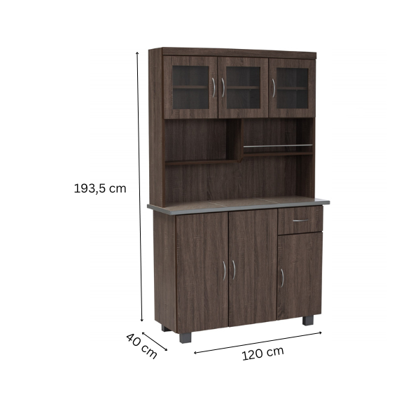 Armoire de cuisine Frey - 364008 - (9 compartiments)