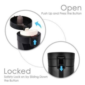 Mug Isotherme 350 ml en Acier Inoxydable – Image 3