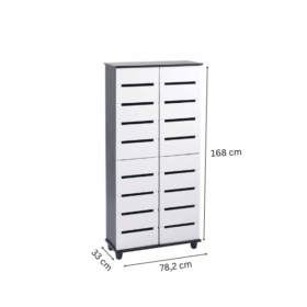 Étagère à chaussures HEDRIC -372047- (4 compartiments) – Image 4