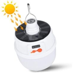 Lampe Solaire LED Rechargeable Portable 2025