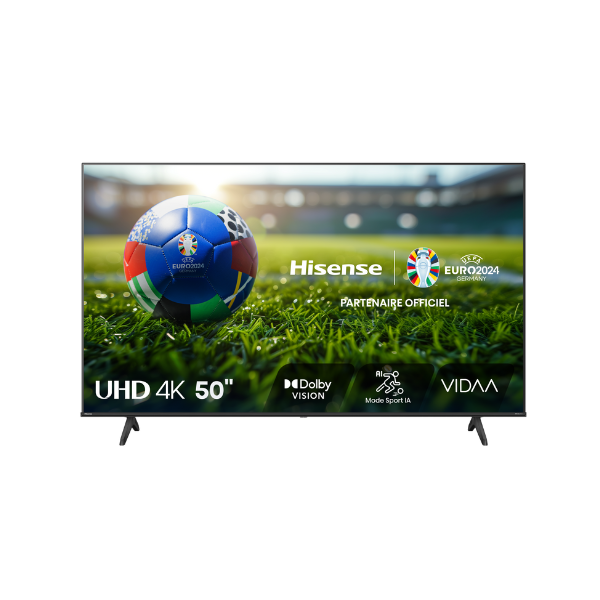 Téléviseur Hisense 50" 50A6N Smart Tv 4K -Vidaa U Téléviseur Hisense 50" 50A6N Smart Tv 4K -Vidaa U
