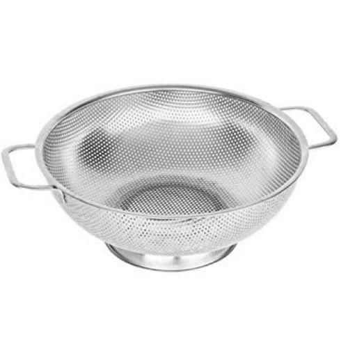 Passoire de Cuisine en Inox – Tamis Fin – 28,5 cm – Design Compact et Résistant à la Rouille Passoire de Cuisine en Inox – Tamis Fin – 28,5 cm – Design Compact et Résistant à la Rouille