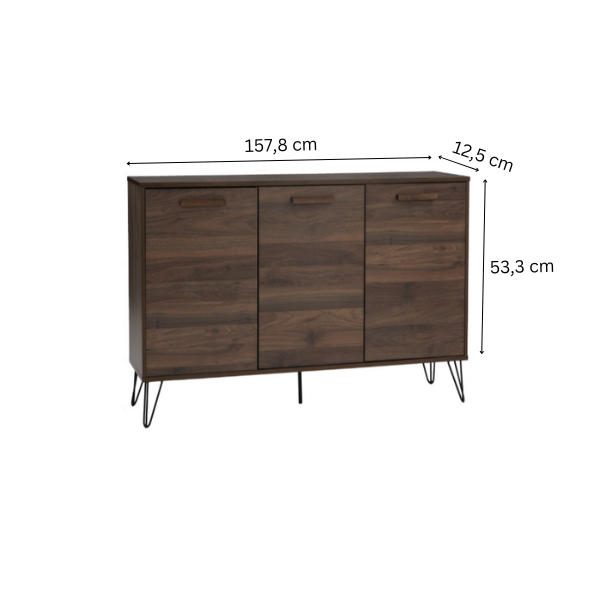 Commode SAMOS 1.49M 802/170-344030- (3 compartiments) Commode SAMOS 1.49M 802/170-344030- (3 compartiments)