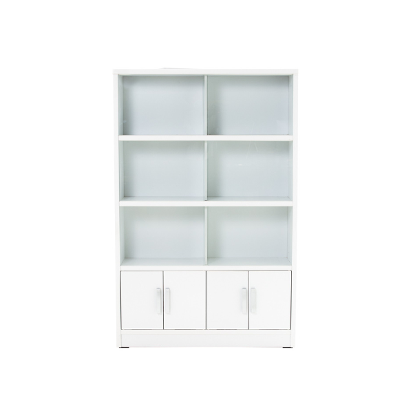 Etagère HAVIR -523031-(8 compartiments/Portes Vitrées)