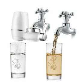 Purificateur d’Eau Robinet Portable – Filtration Céramique – Blanc – Image 2