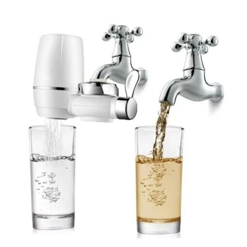 Purificateur d’Eau Robinet Portable – Filtration Céramique – Blanc Purificateur d’Eau Robinet Portable – Filtration Céramique – Blanc