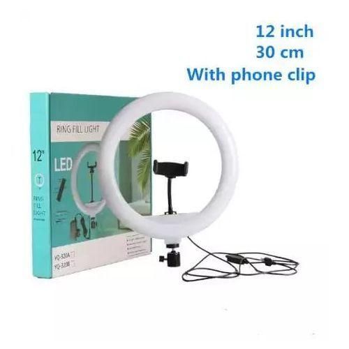 Anneau Lumineux LED Ring Light 10" – Support Trépied – 3 Modes de Lumière – Noir Anneau Lumineux LED Ring Light 10" – Support Trépied – 3 Modes de Lumière – Noir