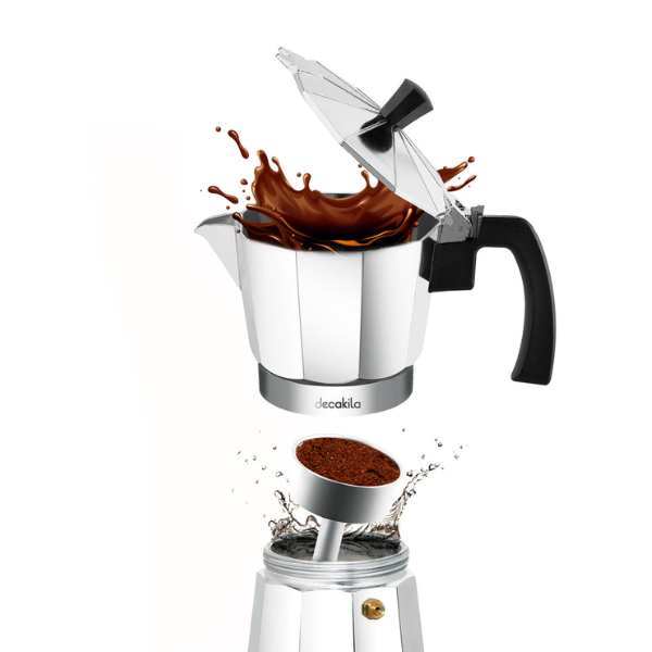 Cafetière - Décakila - KMCF023M - 300ML - Aluminium Cafetière - Décakila - KMCF023M - 300ML - Aluminium