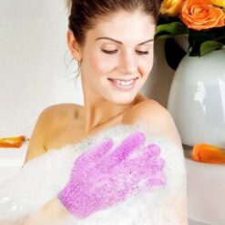 Gant Exfoliant Hammam Kessa – Crêpe Douce – Pour Corps & Visage