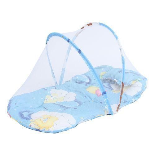 Tente Moustiquaire Bébé Portable – Avec Matelas, Oreiller & Jouet Musical – Pliable et Respirante Tente Moustiquaire Bébé Portable – Avec Matelas, Oreiller & Jouet Musical – Pliable et Respirante