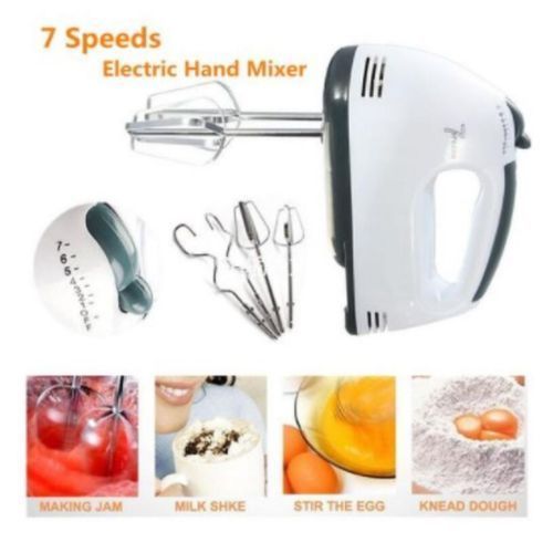 Batteur Électrique – 7 Vitesses, 260W Batteur Électrique – 7 Vitesses, 260W