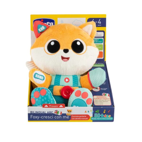 ABC Foxy – Renard Interactif Bilingue et Éducatif (Chicco) ABC Foxy – Renard Interactif Bilingue et Éducatif (Chicco)