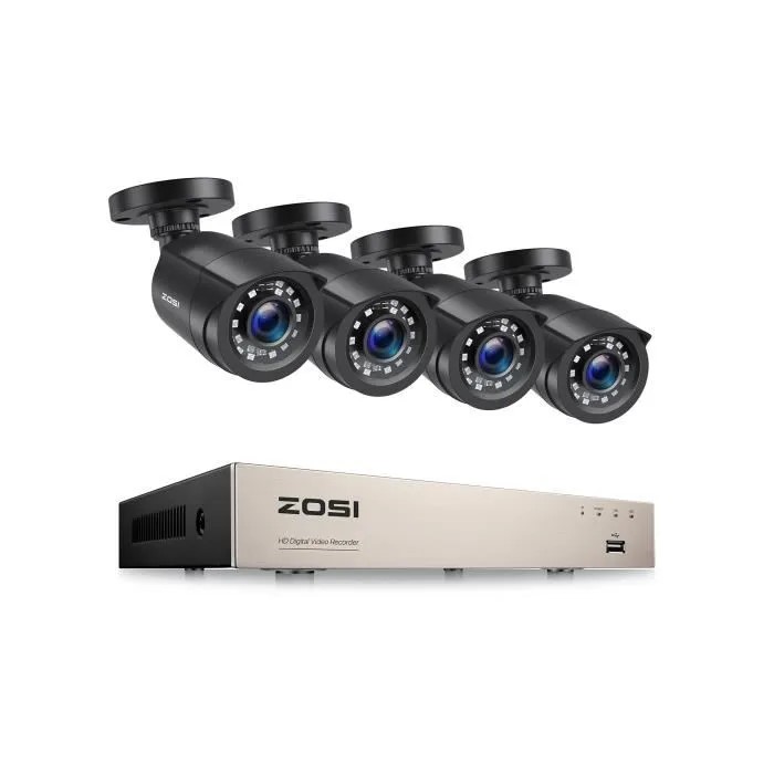 Caméra de Surveillance Sans Fil + Cadeau Surprise Offert