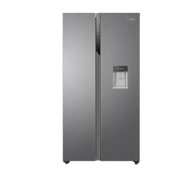 Réfrigérateur side-by-side HAIER HSR 3918EWPG - 521L - NoFrost - Avec distributeur d'eau Réfrigérateur side-by-side HAIER HSR 3918EWPG - 521L - NoFrost - Avec distributeur d'eau