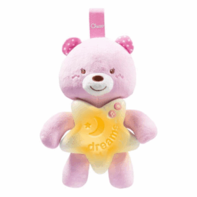 Goodnight Bear - Ours Interactif Rose | Veilleuse et Compagnon Apaisant pour Bébé – Image 4