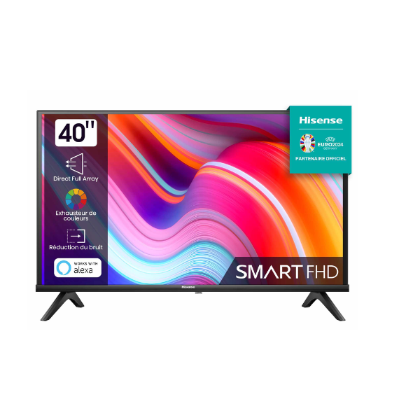 Téléviseur Hisense 40" 40A4K Smart Tv -Vidaa U Téléviseur Hisense 40" 40A4K Smart Tv -Vidaa U