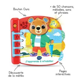Livre J’apprends À M’Habiller-Vtech – Image 7