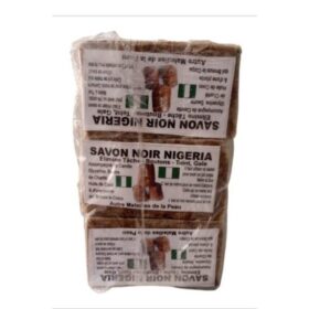 Savon Noir Africain – Lot de 12 Pièces
