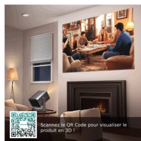 Smart Mini Projecteur Hisense - Focale ajustable 65-300″ -C2 Ultra-Vidaa U – Image 7