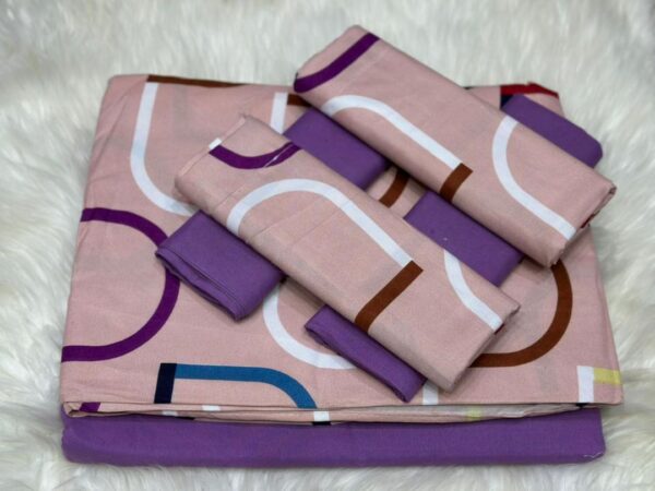 Drap 100% Coton - Ensemble 6 Pièces pour Literie Confortable Drap 100% Coton - Ensemble 6 Pièces pour Literie Confortable