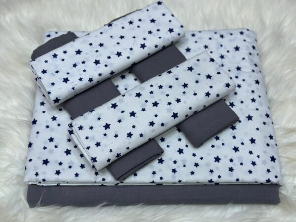 Drap 100% Coton - Ensemble 6 Pièces pour Literie Confortable Drap 100% Coton - Ensemble 6 Pièces pour Literie Confortable