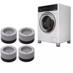 Lot de 4 Coussinets Anti-Vibration en Caoutchouc - Stabilité et Réduction du Bruit – Image 2