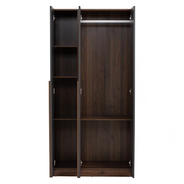 Armoire MANDO 3 Portes 170/173- 353011- (6 compartiments + 1 portant vêtement) Armoire MANDO 3 Portes 170/173- 353011- (6 compartiments + 1 portant vêtement)