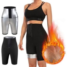 Culotte Gainante Mi-Cuisse – Effet Sculptant & Confortable – Noir